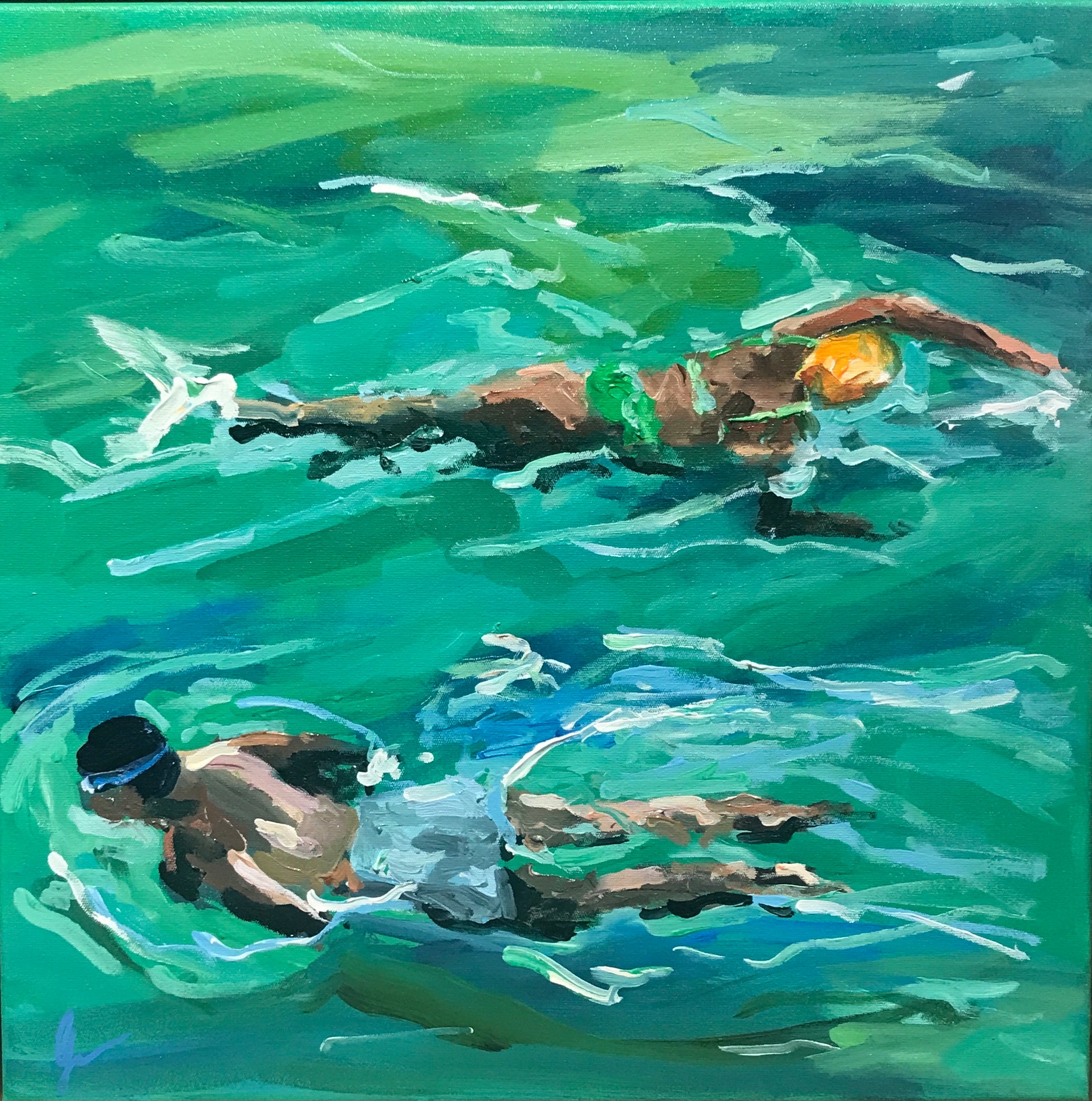 Gina Debinski - Breastroke V Freestyle