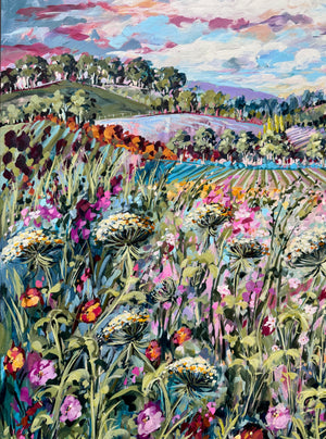 Cathy Usatoff - Gathering of Wildflowers