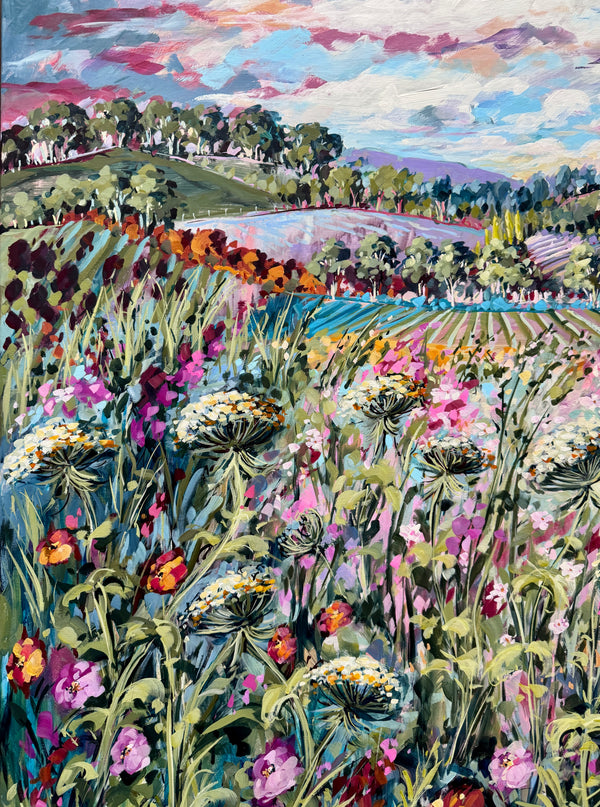 Cathy Usatoff - Gathering of Wildflowers
