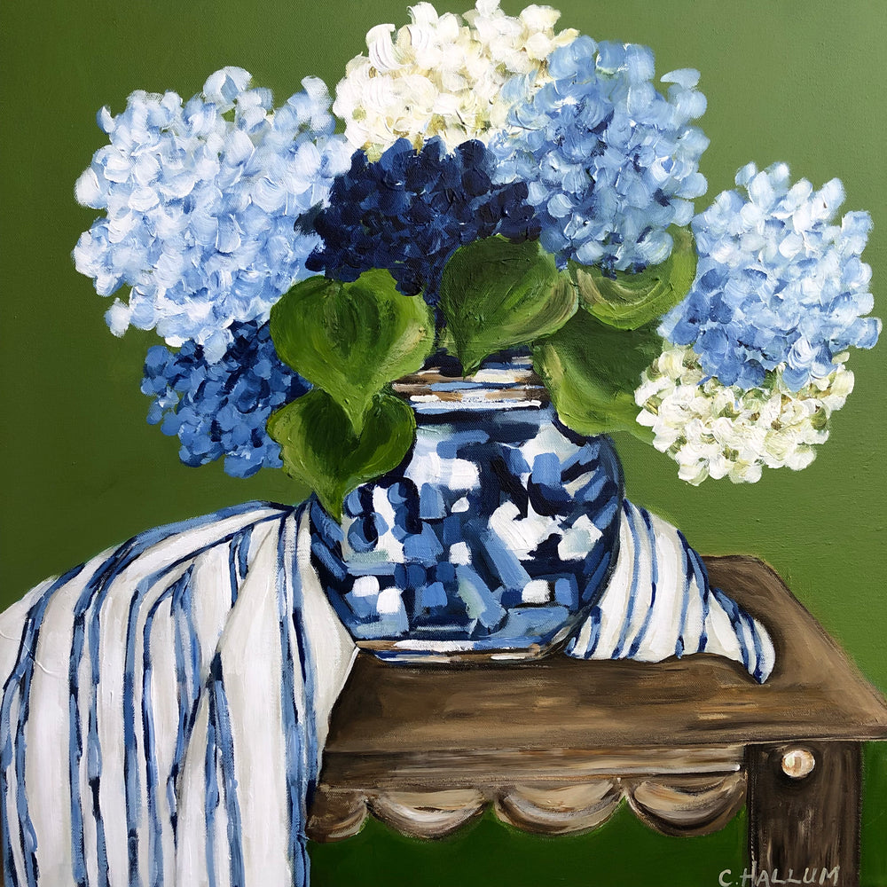Carolyne Hallum - Gratitude of Hydrangeas