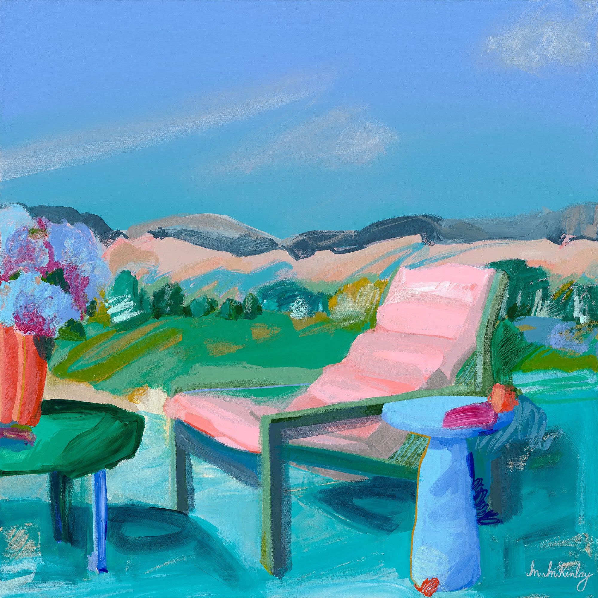 Madeleine McKinlay - Hilltop Haven Pink