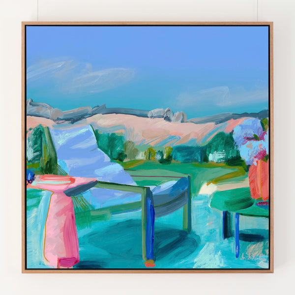 Madeleine McKinlay - Hilltop Haven Blue