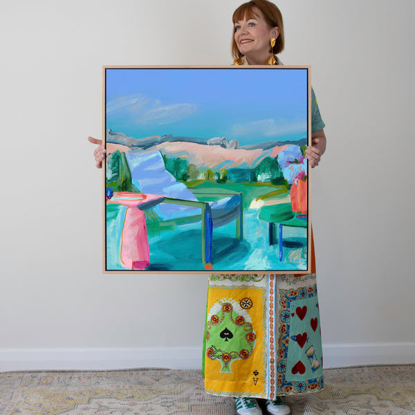 Madeleine McKinlay - Hilltop Haven Blue