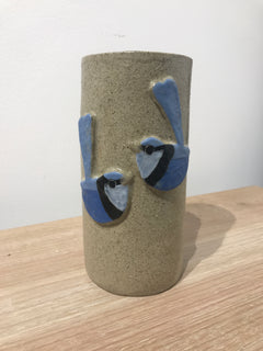 Hannah Goggs | The Moody Rabbit - Splendid Wren Vase