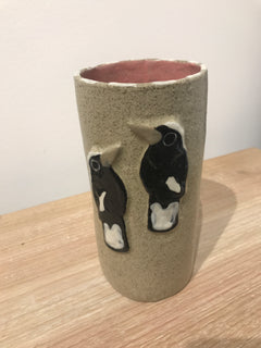 Hannah Goggs | The Moody Rabbit - Magpie Vase
