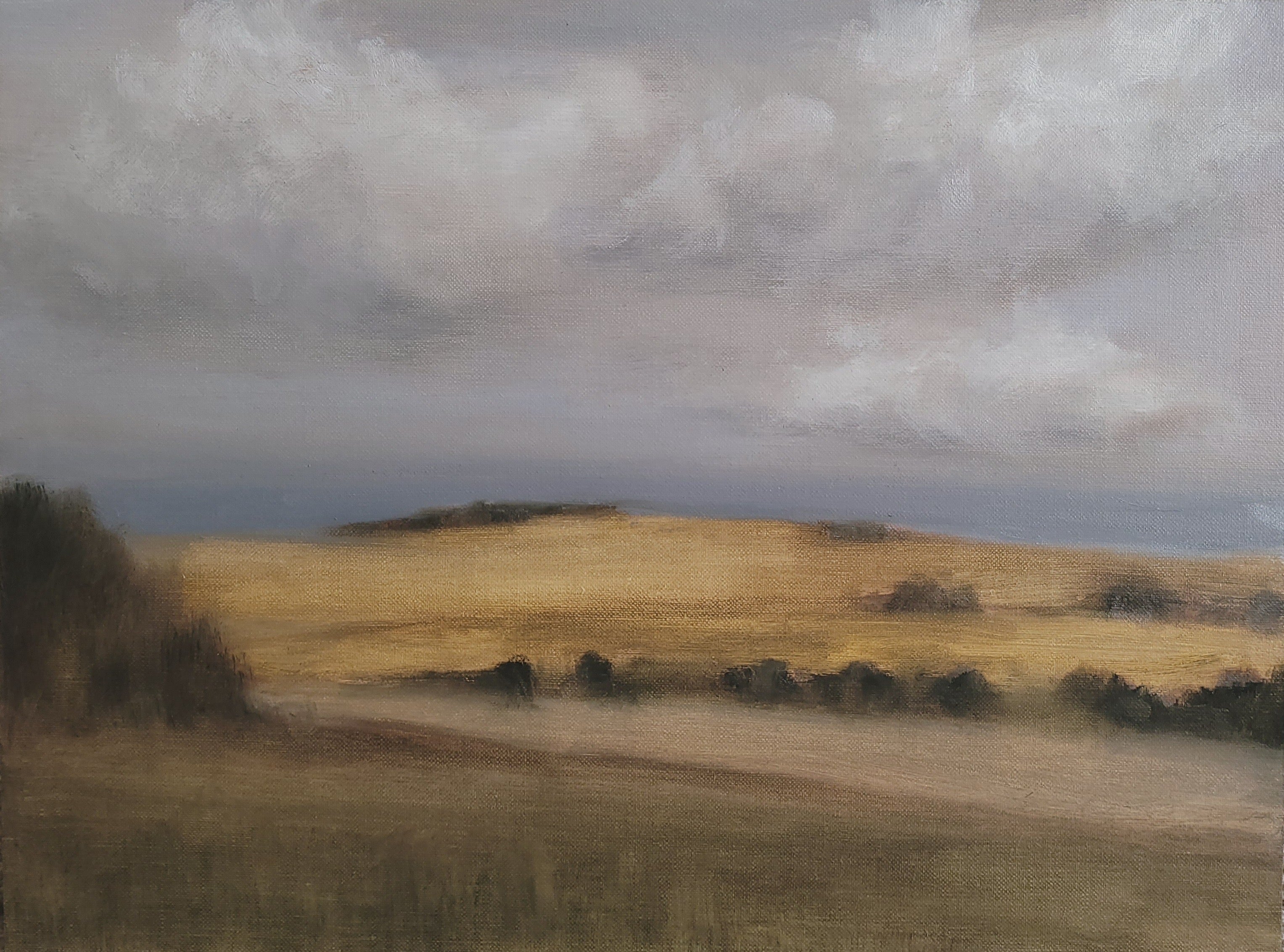 Jessica Olpp - Paysage avec collines