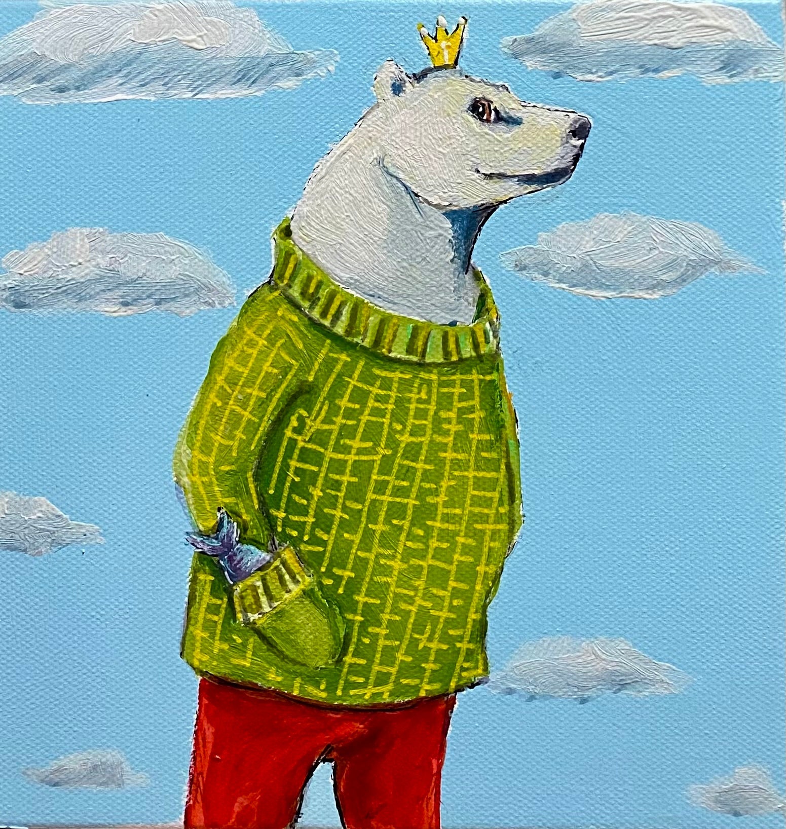 Karen Gray - Roger…. Doesn't leave home without a snack