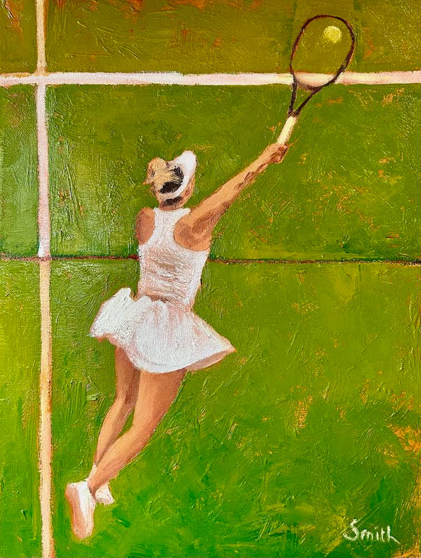 Andrew Smith - Tennis #15 Reaching Out