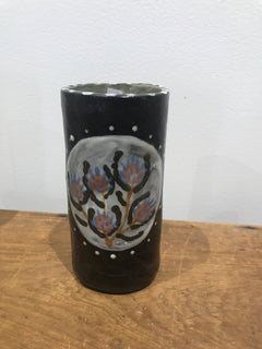 Hannah Goggs | The Moody Rabbit  - Black Banksia Vase (item #8)