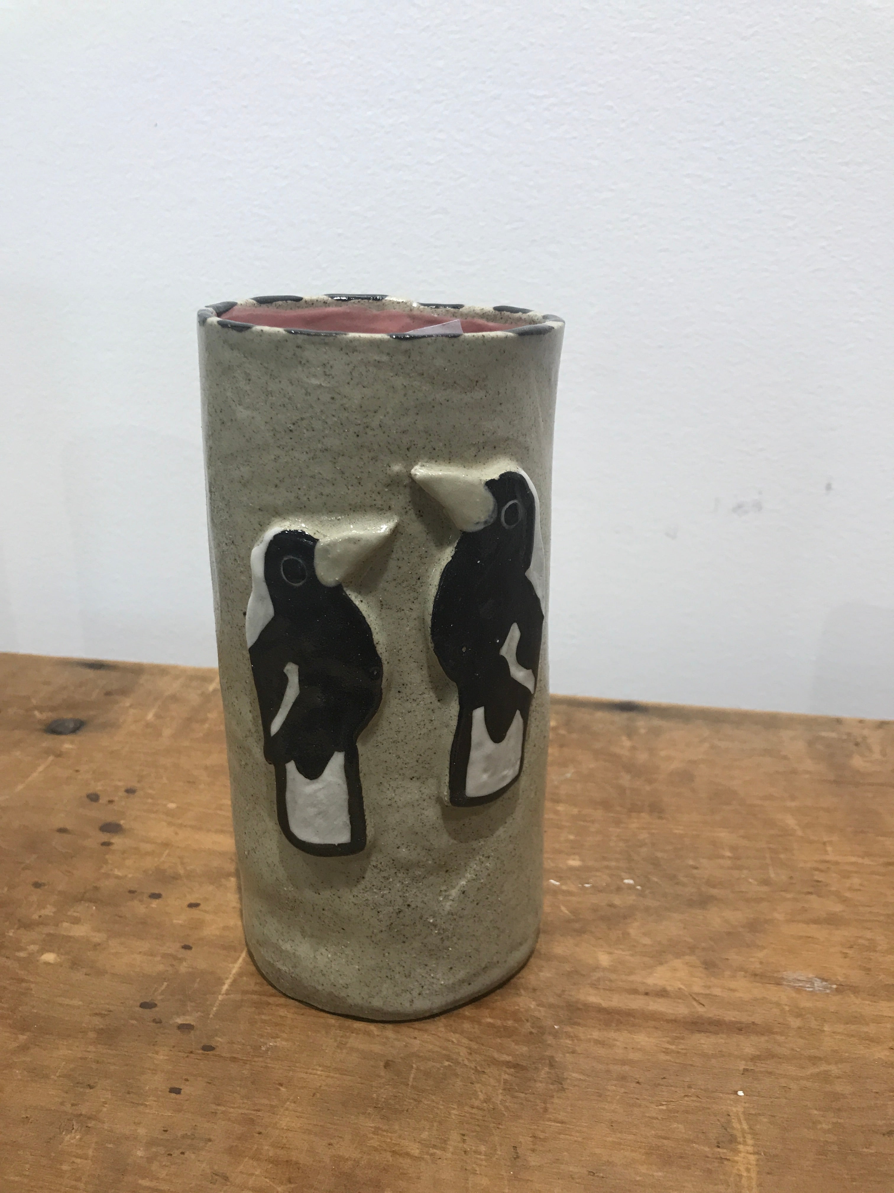 Hannah Goggs | The Moody Rabbit  - Magpie Vase (item #11)