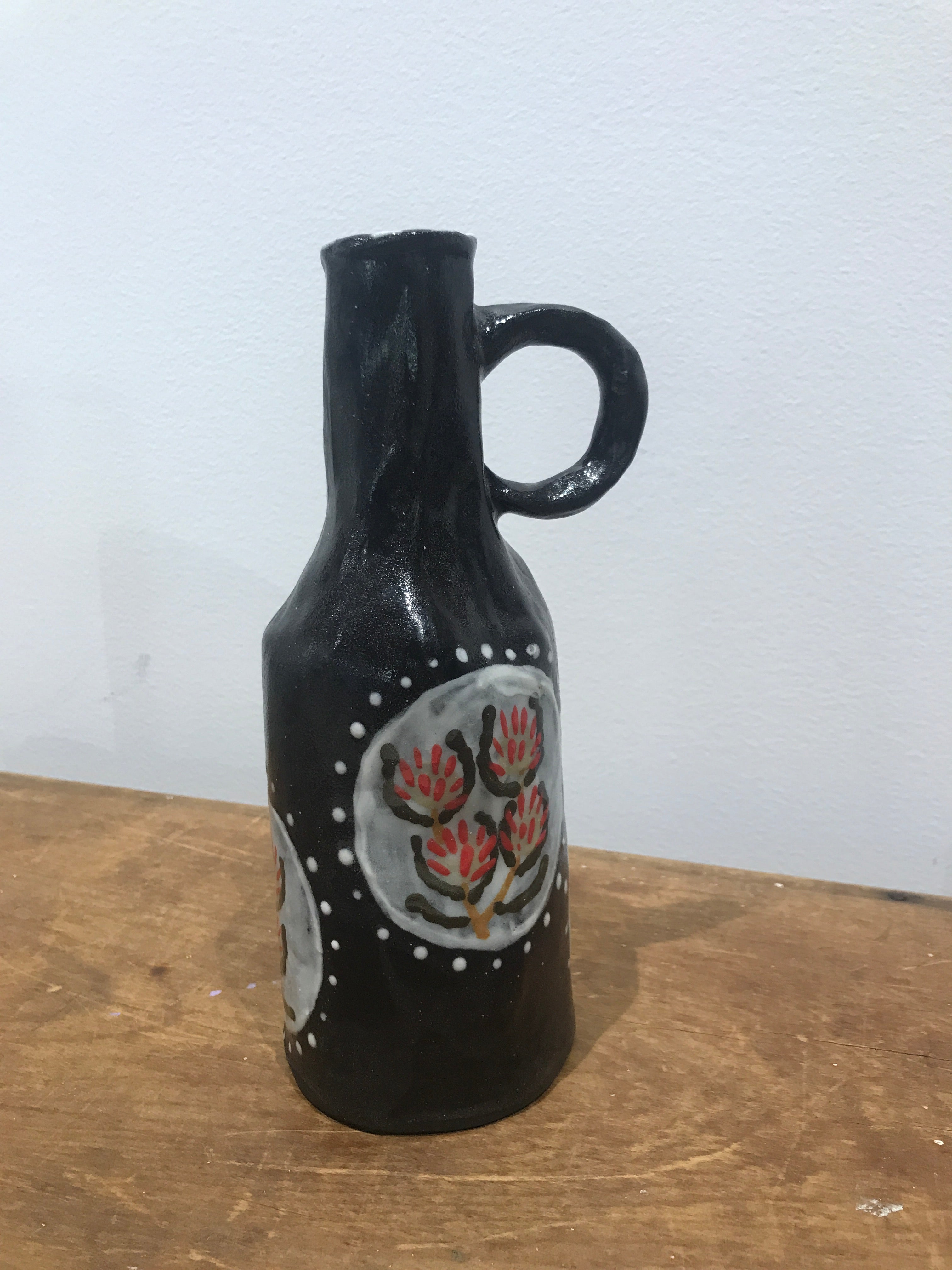 Hannah Goggs | The Moody Rabbit  - Black Banksia Bottle (item #18)