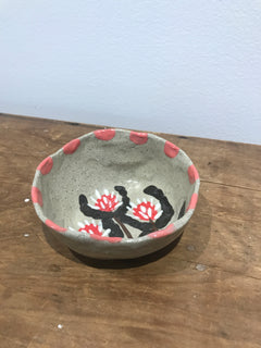 Hannah Goggs | The Moody Rabbit  - Buff Banksia Bowl (item #20)