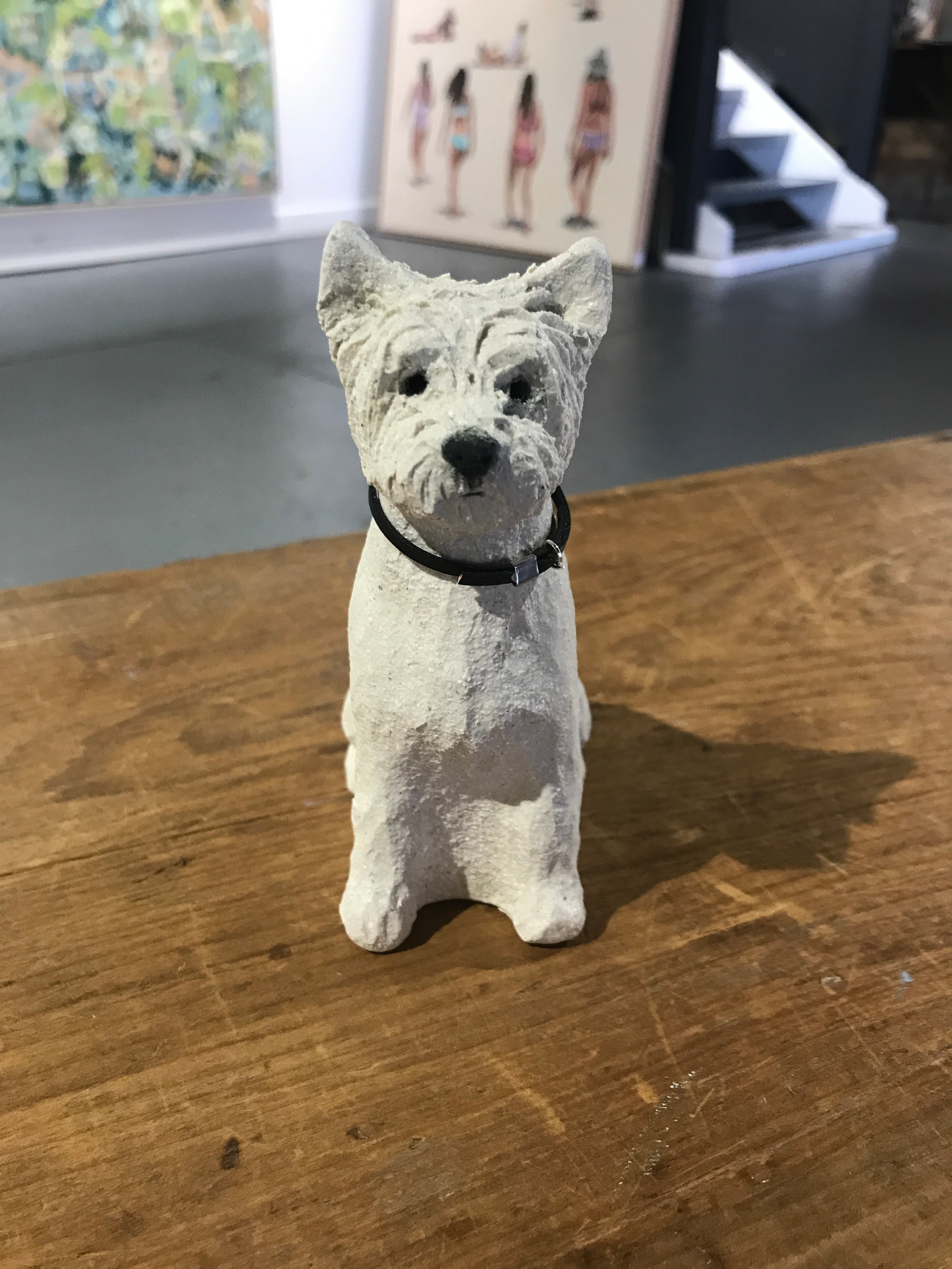 Penny Ruthberg - Westie with black collar