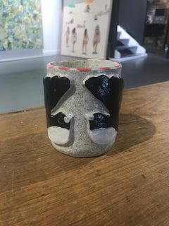 Hannah Goggs | The Moody Rabbit  - Grey Willie Wagtail Candle