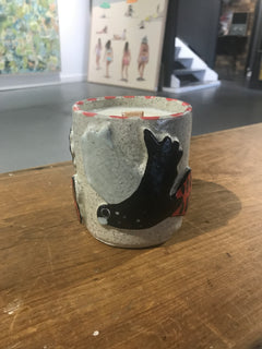 Hannah Goggs | The Moody Rabbit  - Grey Cockatoo Candle
