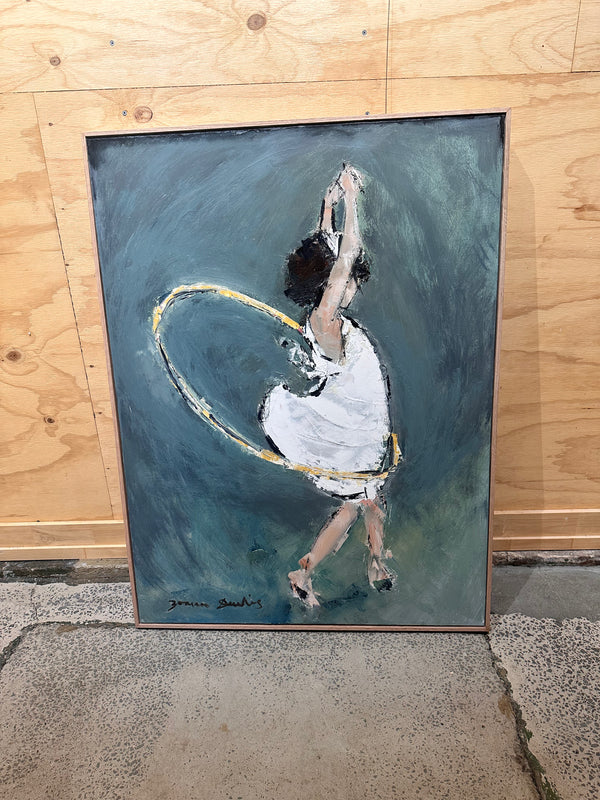 Joanna Davies - Girl with hoop