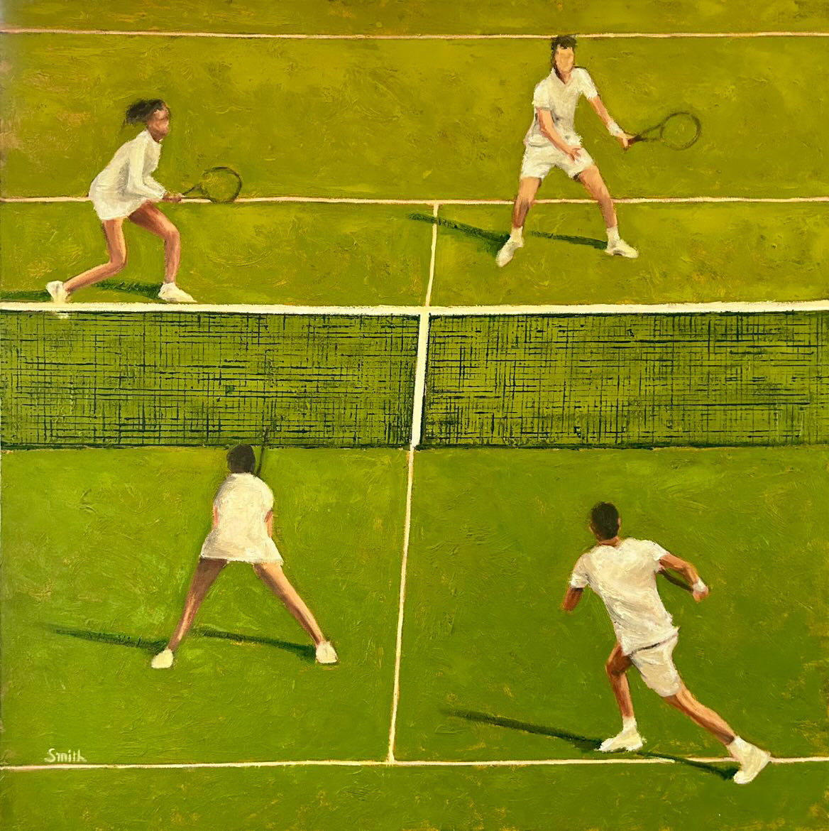 Andrew Smith - At the Net