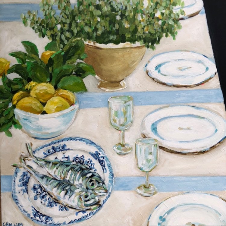 Carolyne Hallum - A Summer's Feast - Fish