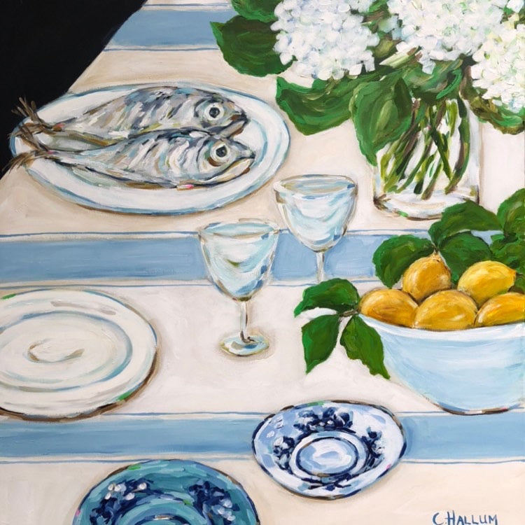 Carolyne Hallum - Fish on the Lunch Menu