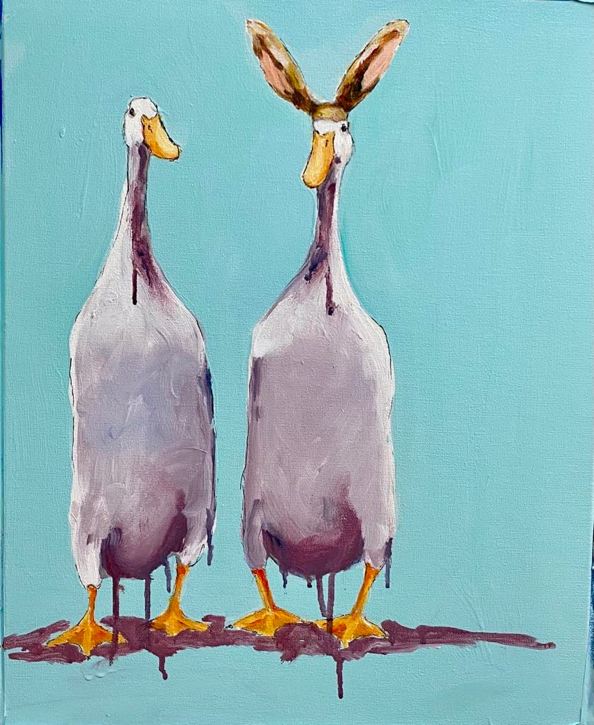 Karen Gray - Margaret and Puddles