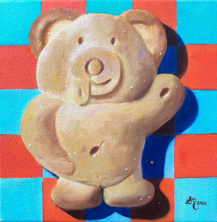 Leonie McIntosh - Orange and Green Ted