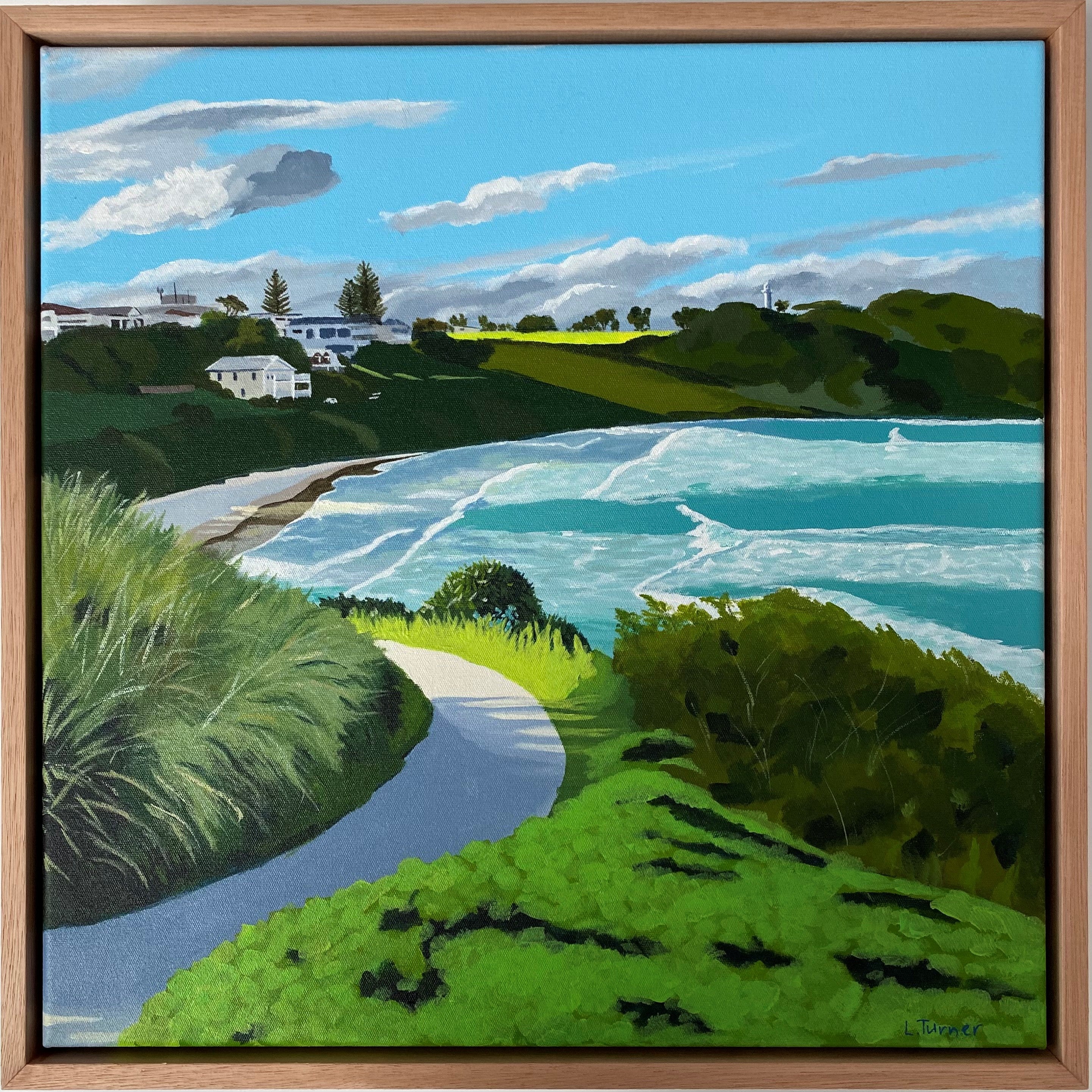 Curator's Choice - Lisa Turner- Yamba Main Beach in the Afternoon Light