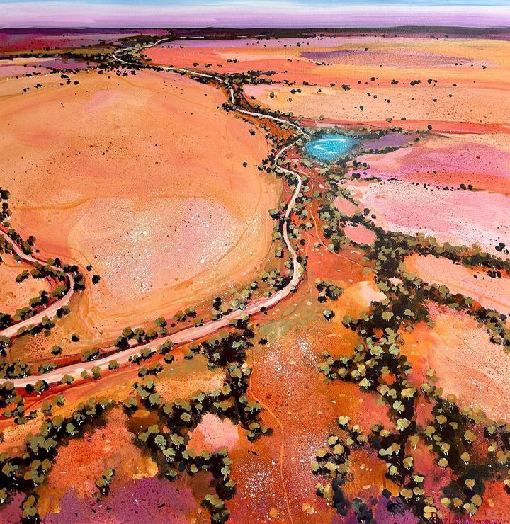 Polly Kimmorley - Swimming  by the lake