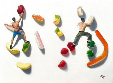 Leonie McIntosh - Rock Climbing