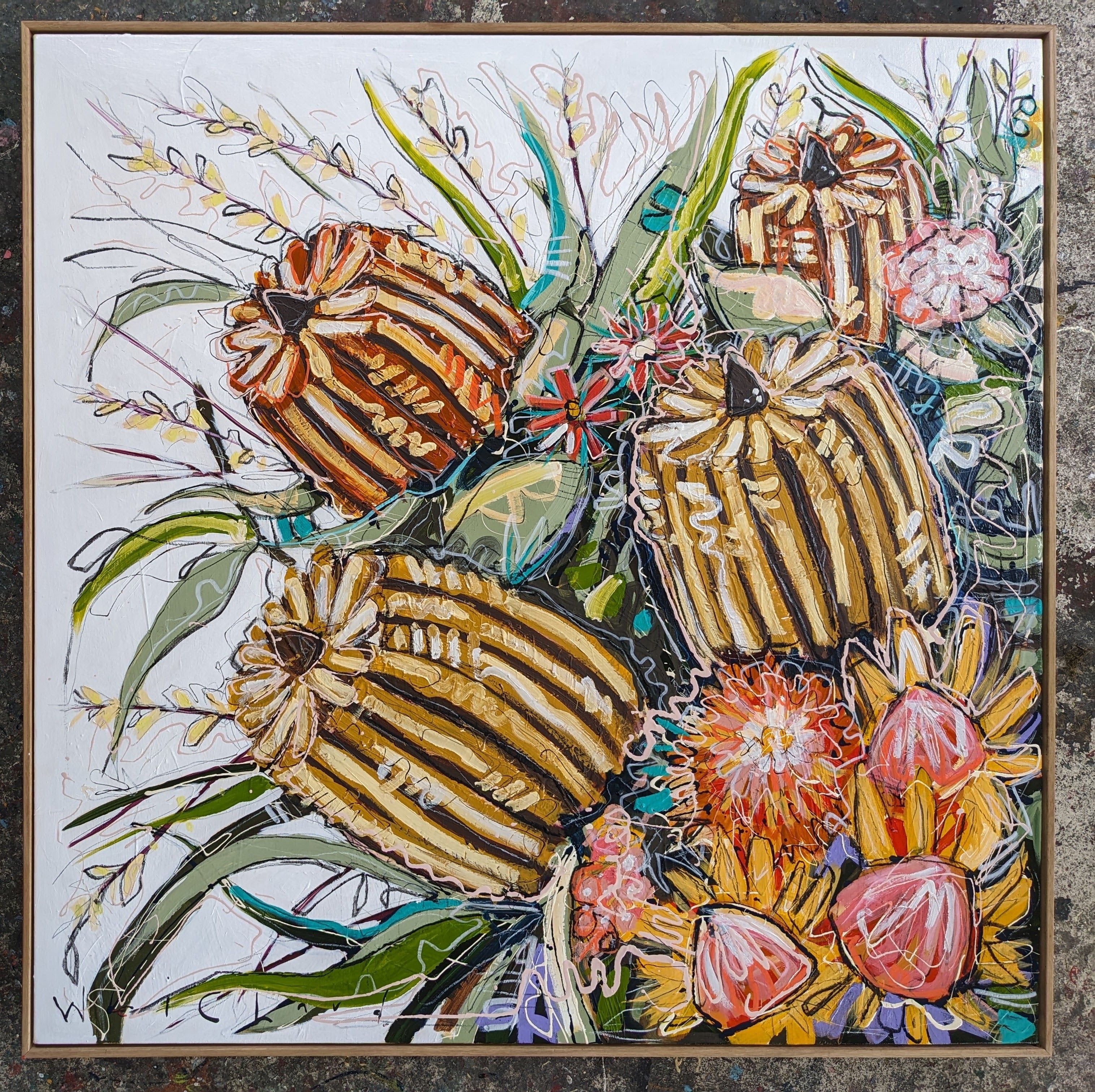 Aidan Weichard - Emblazoned by the Banksia