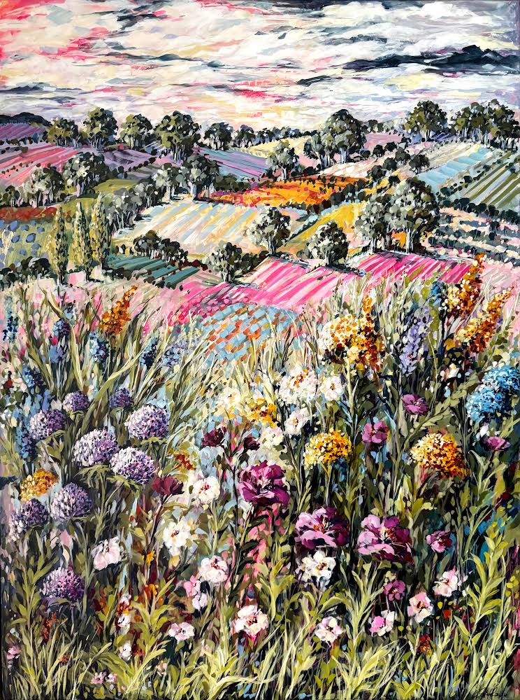 Cathy Usatoff - Where the Wildflowers Grow