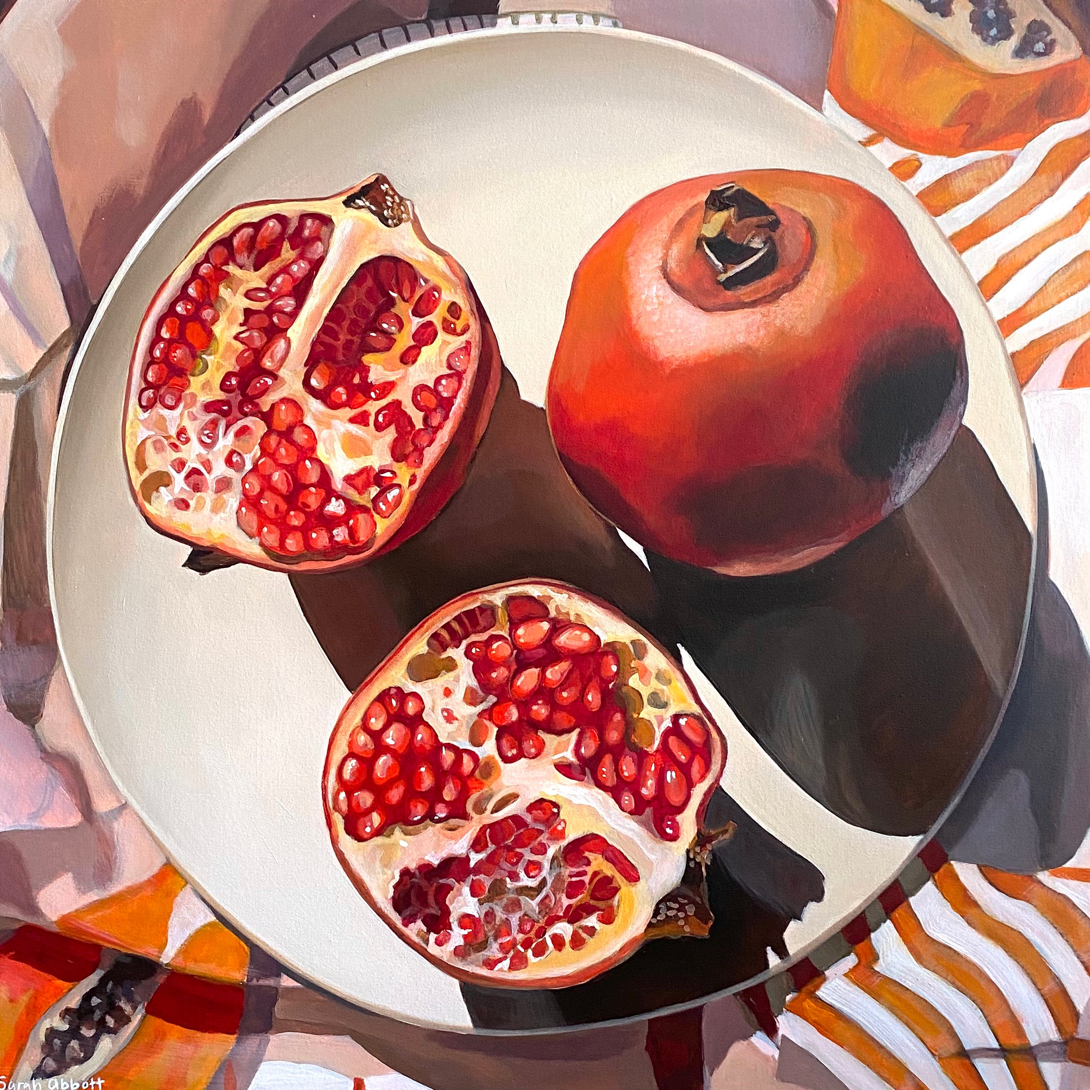 Sarah Abbott - Precious Pomegranates