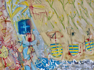 Margie Delahunty Spencer - Sail away, windy day no 1
