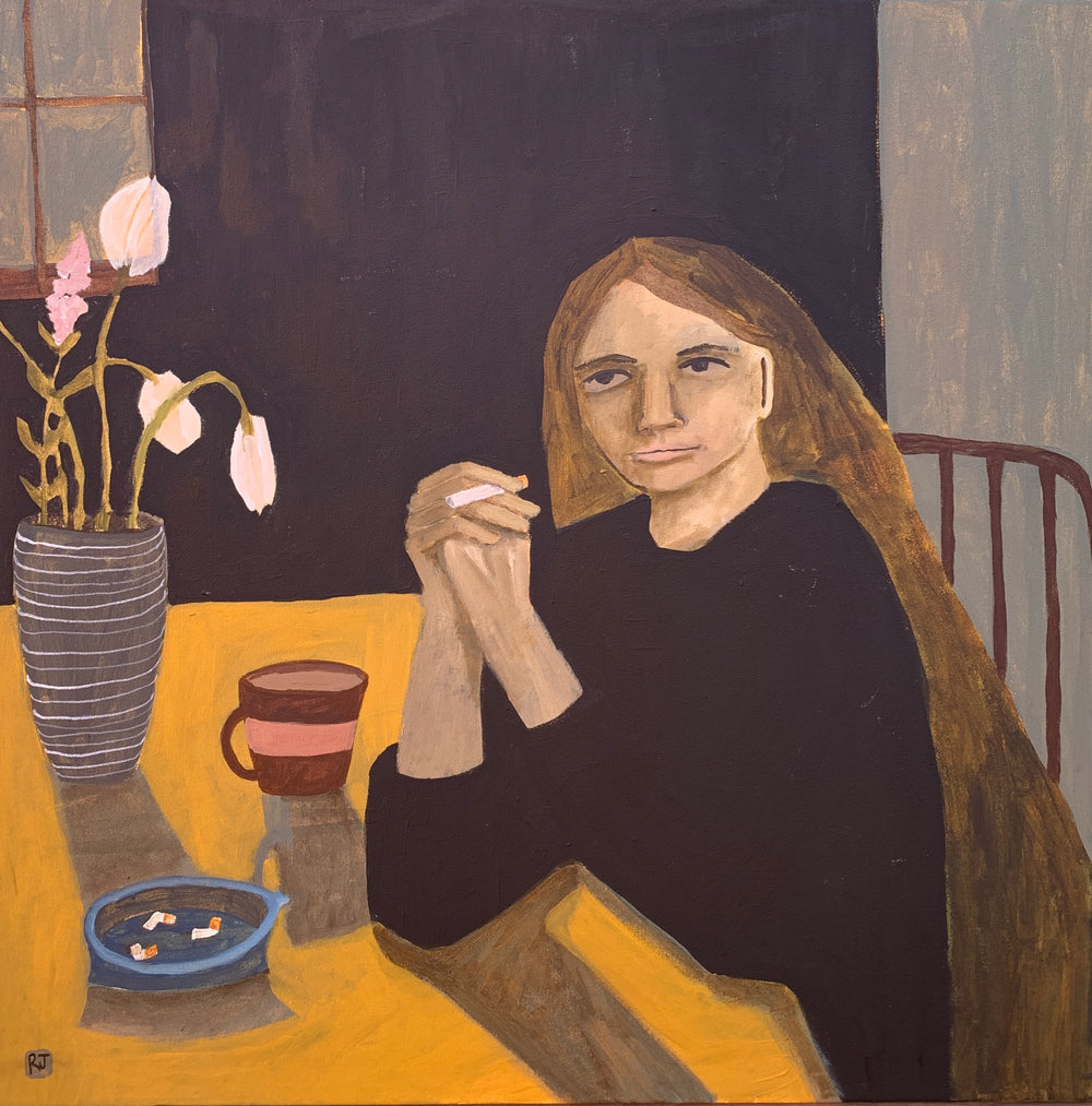 Rebecca James - Woman At Table