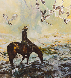 Ingrid Haughton - Horse on Beach