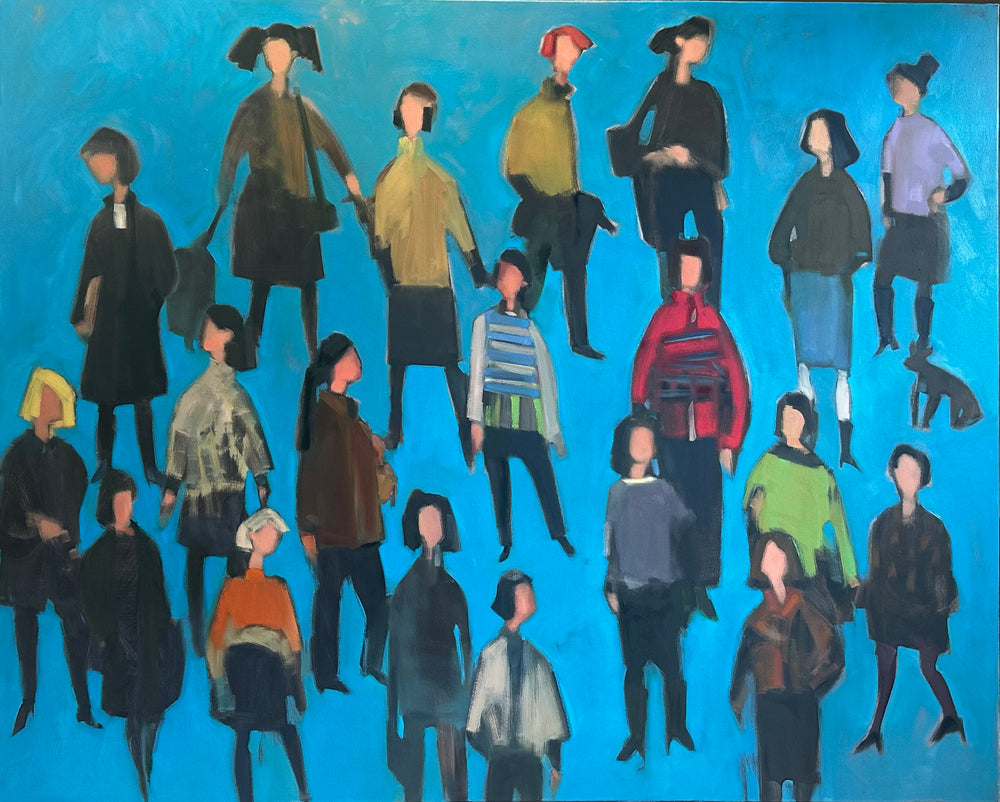 Zory McGrath - City Crowd - Blue