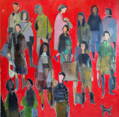 Zory McGrath - City Crowd - Red