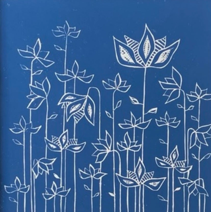 Sherron Dalziel - Blue Blooms