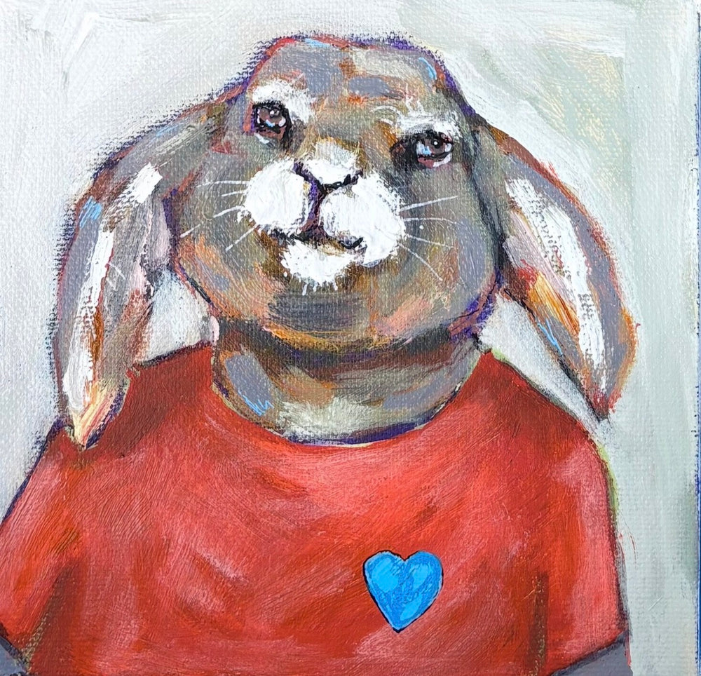 Karen Gray - Blue heart of peace