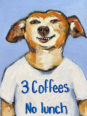 Karen Gray - 3 coffees, no lunch