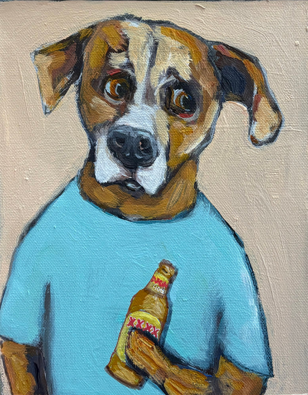 Karen Gray - Wozza's cheeky frothy