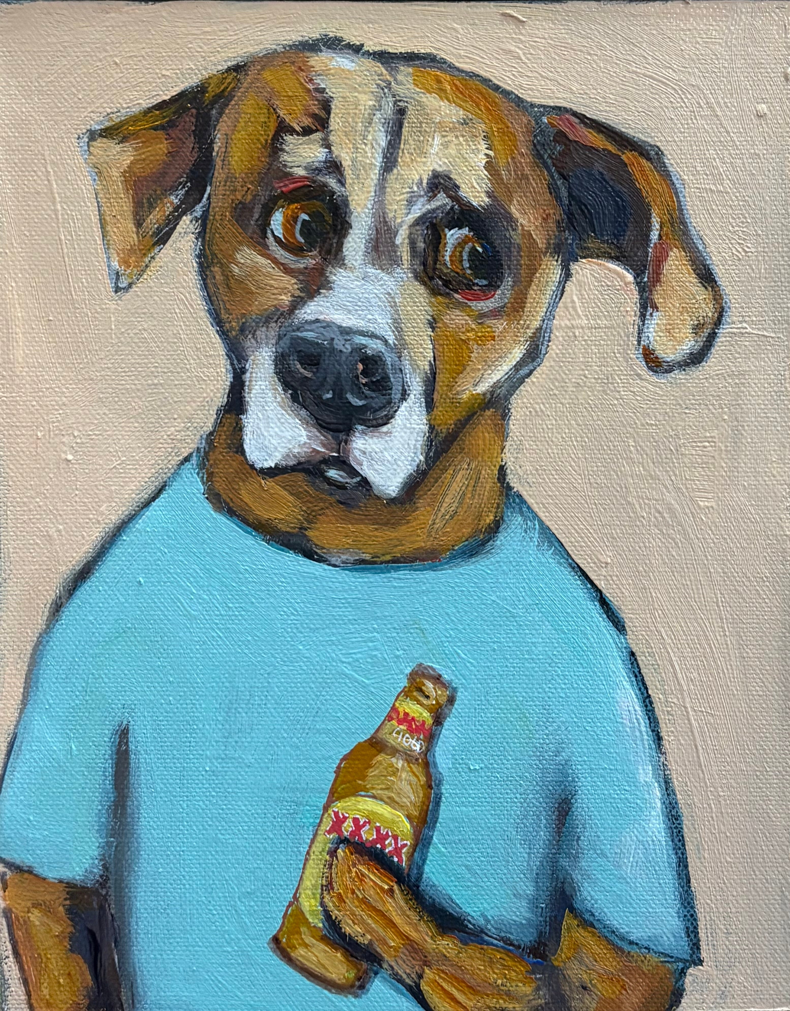 Karen Gray - Wozza's cheeky frothy