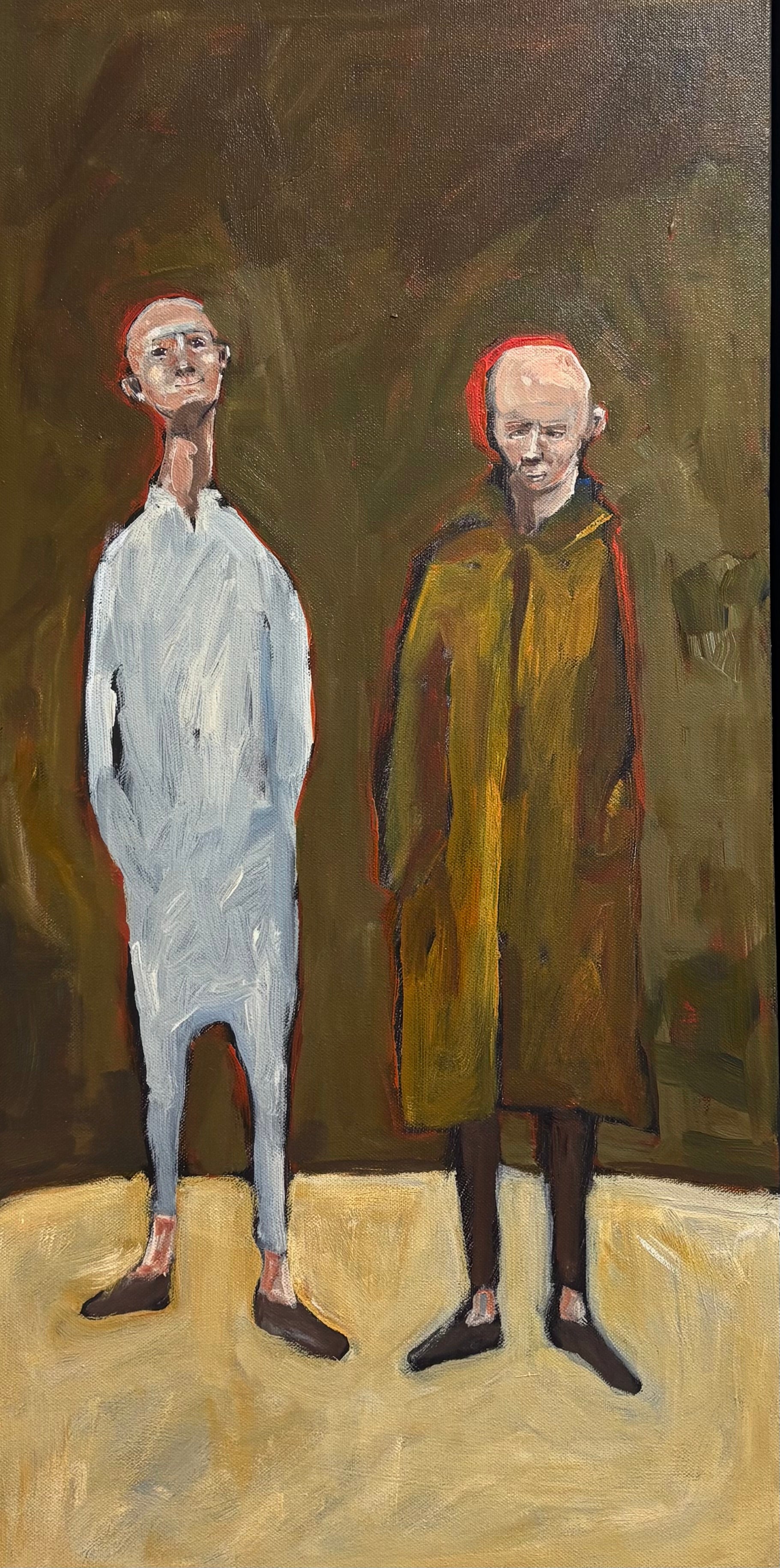 Karen Gray - Two mates chewing the fat
