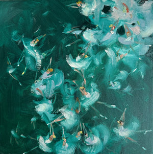 Zory McGrath - Ballerina’s Pirouette / sapphire green