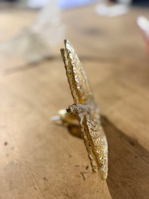 Luke Jacomb Studio - Moth (Wings down - Bronze)