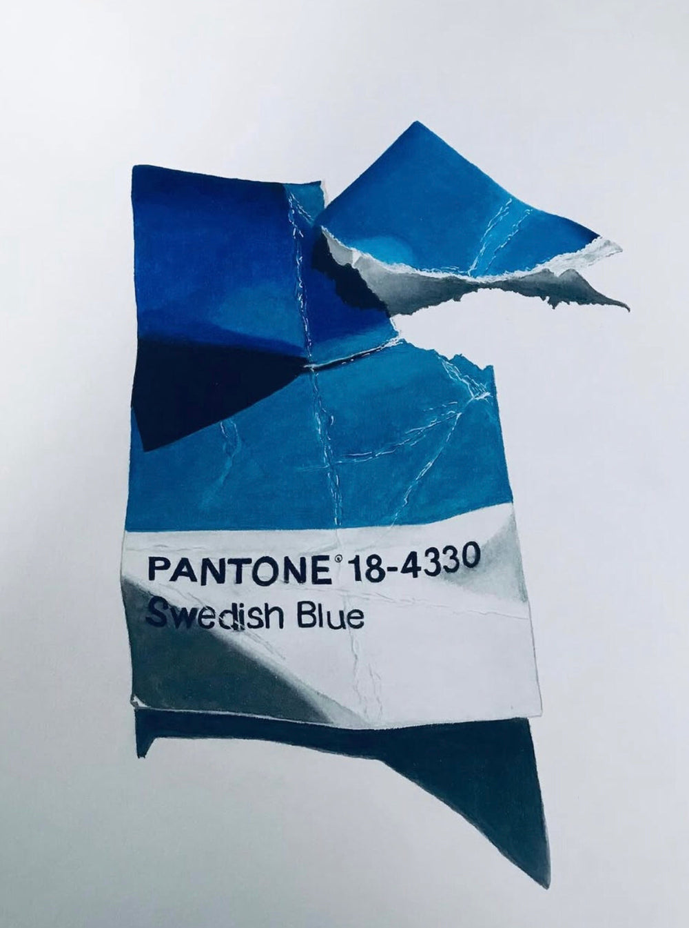 Kae Norman - Pantone 18-4330 Swedish Blue