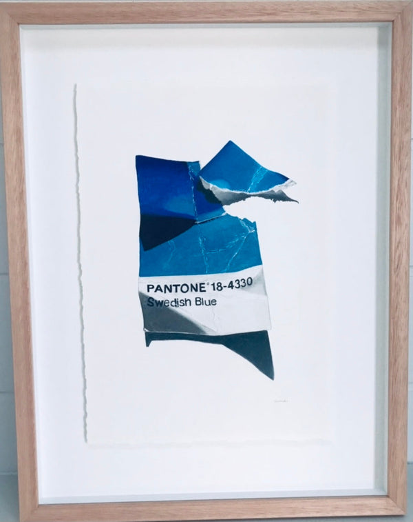 Kae Norman - Pantone 18-4330 Swedish Blue
