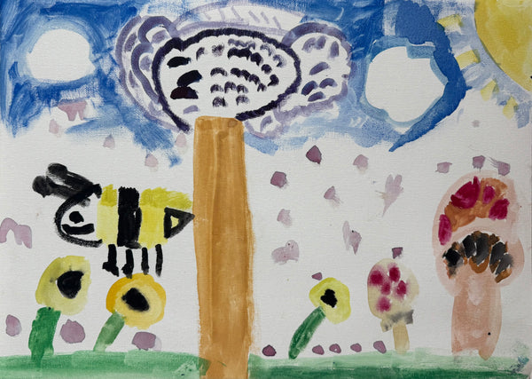 Category 4 TNBT 2025 (Under 13) - Darcy Bradford - Under the Jacaranda tree