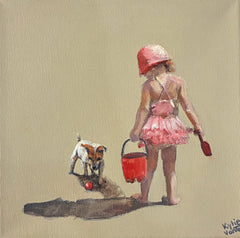 Kylie Van Tol - Day at beach with doggy