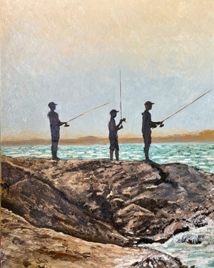 Andrew Smith - Three Fisherman