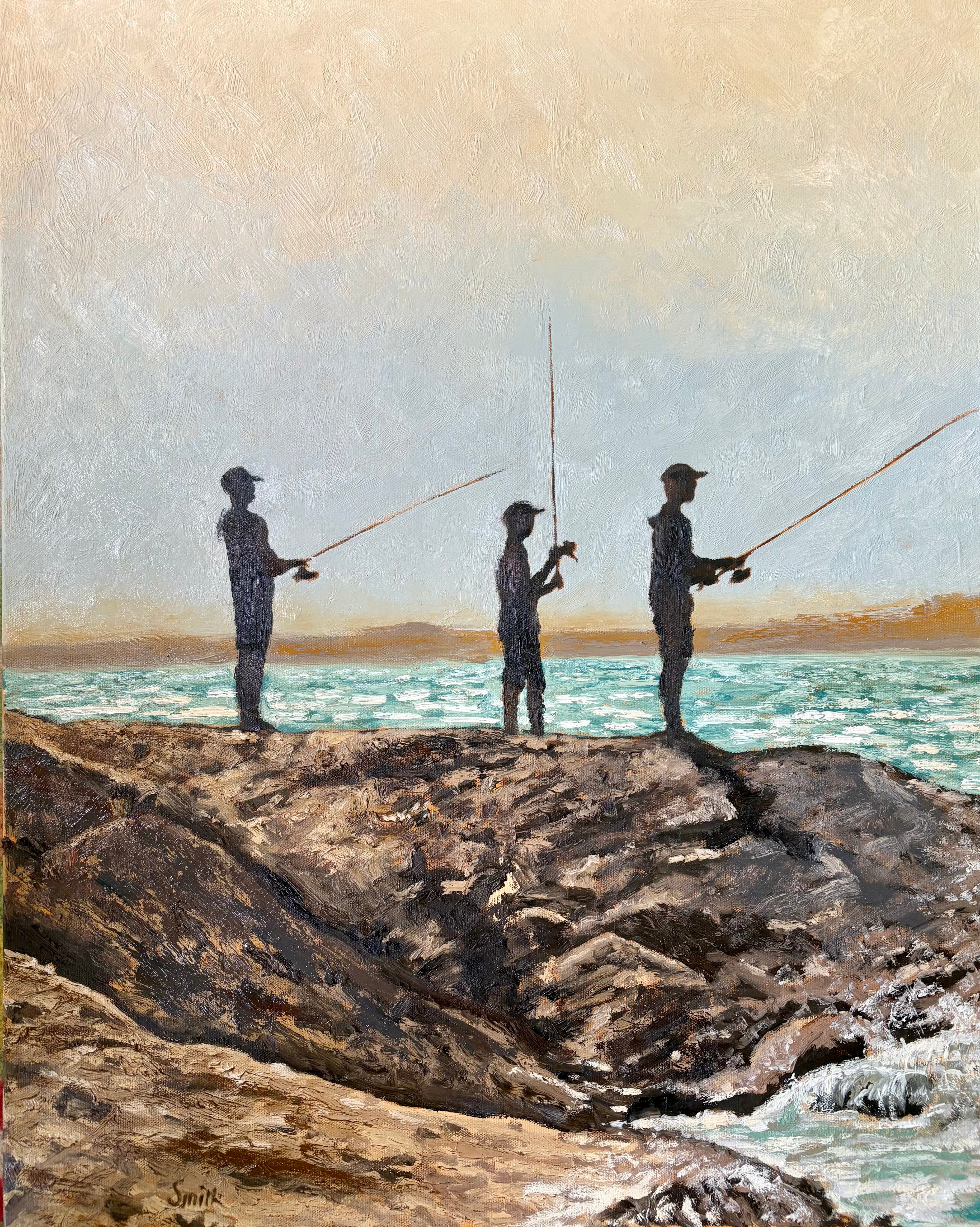 Andrew Smith - Three Fisherman